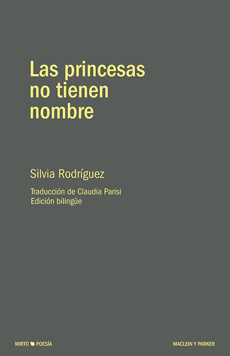 Las princesas no tienen nombre | Silvia Rodriguez | Maclein Y Parker | Editorial de libros independiente | Venta de libros online